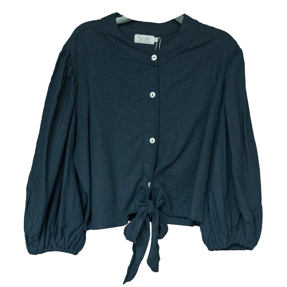 Mare Sole Amore Linen Top